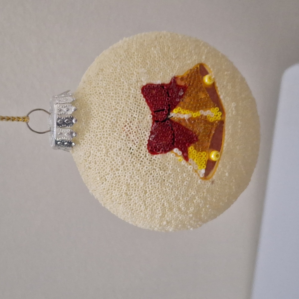 Beaded Christmas Ornament